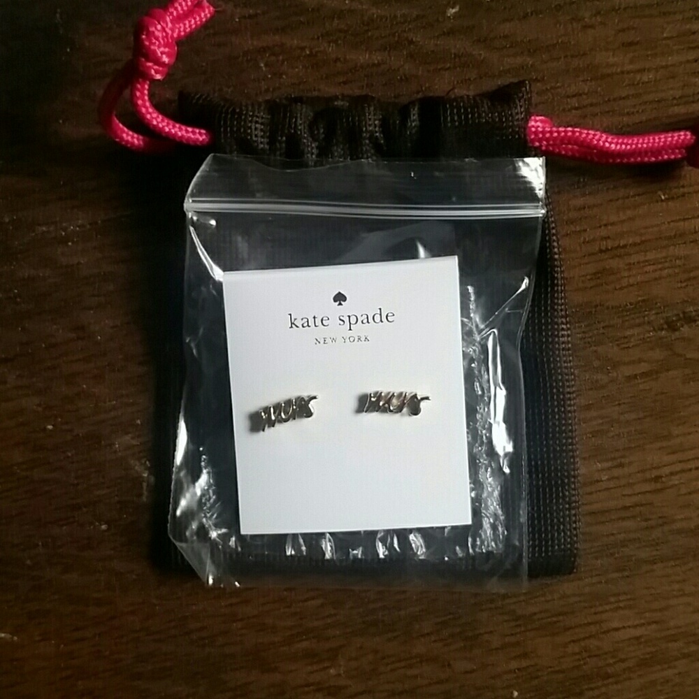 Kate Spade 'Mrs.' Earrings